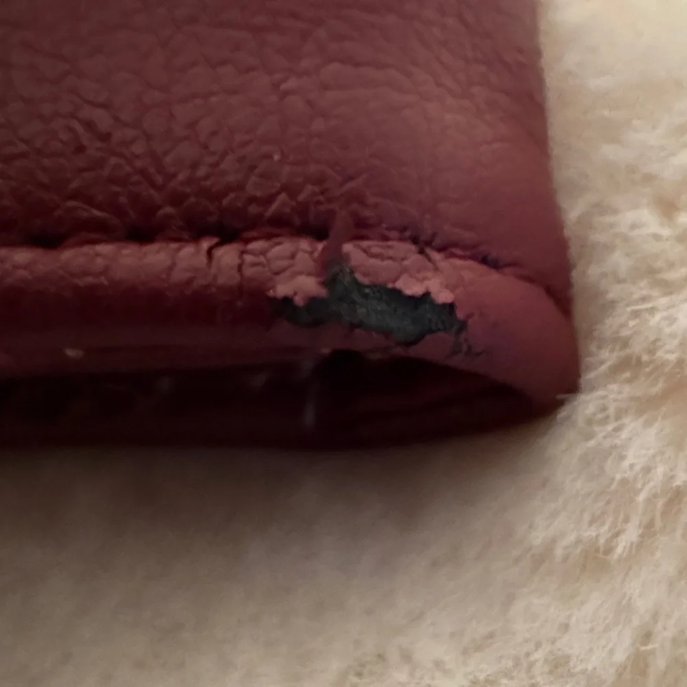 Adrienne Vittadini Deep Red Quilted Wallet - Picture 7 of 7